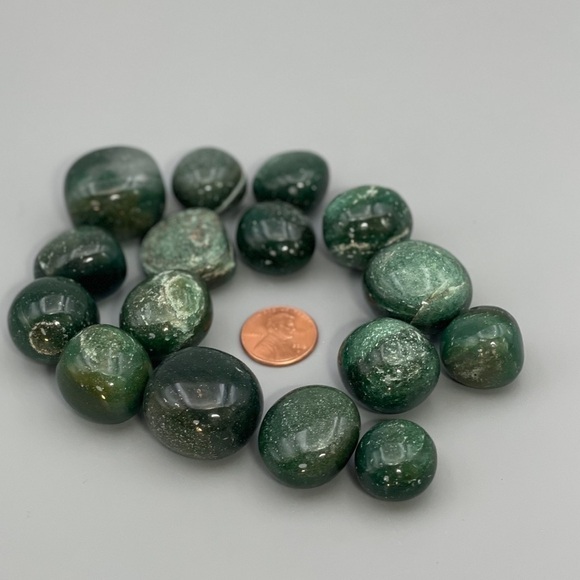 Jade Tumbled Stones (2 Per Order) - Picture 8 of 9